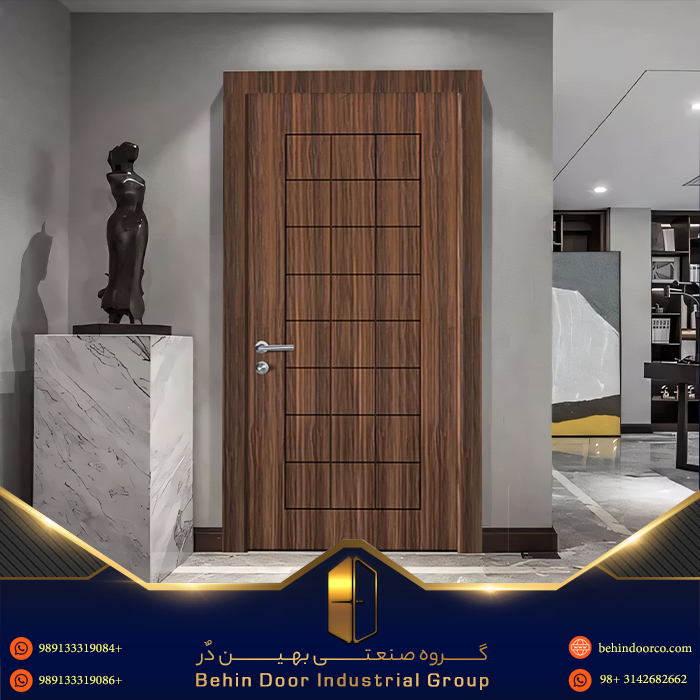 درب 100%ضدآب پلی وود بهین دُر